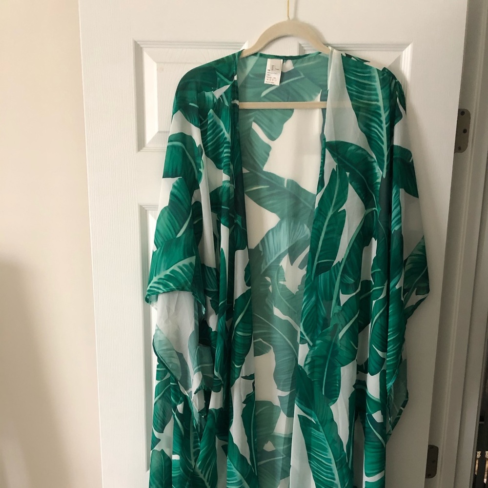 Palm Leaf Kimono